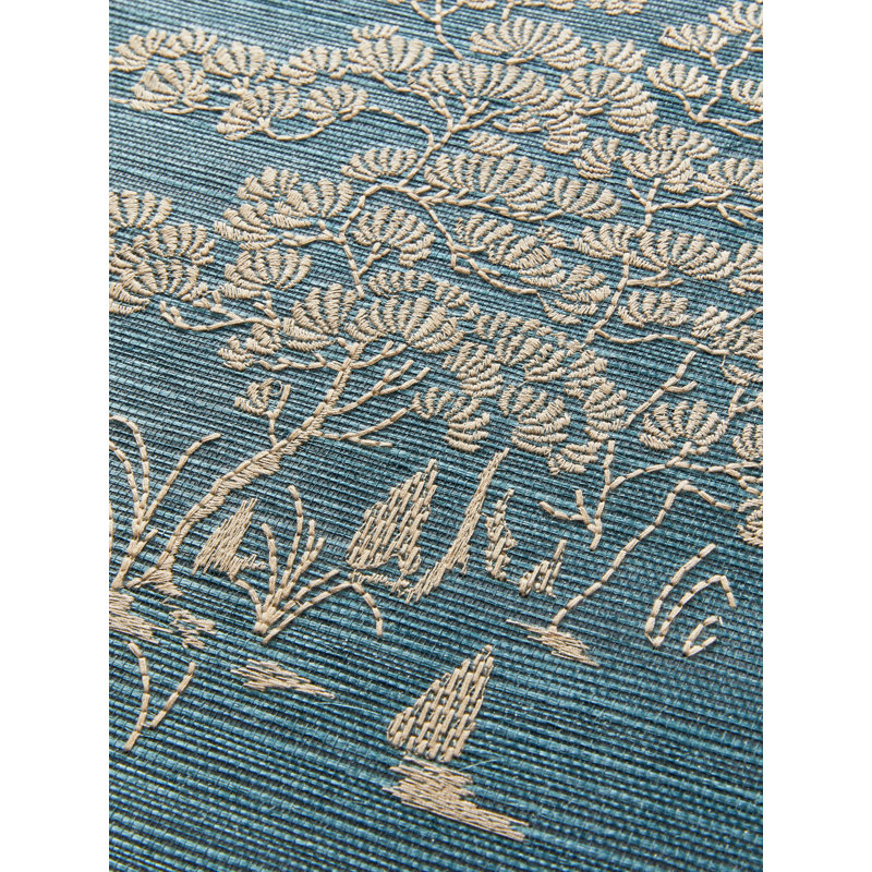 Soiree Wallpaper Roll, Peacock