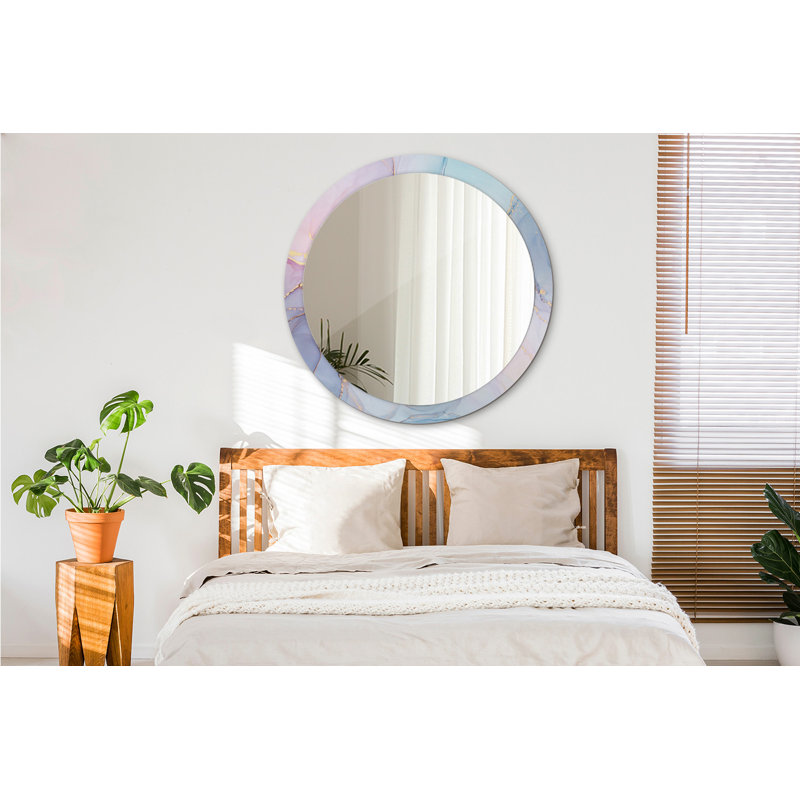 Huldar Glass Flat Wall Mirror