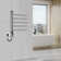 26.6"L x 16.3"W Heated Towel Racks For Bathroom, 180° Rotating Towel Warmer With Built-in Timer