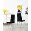 Jade White Sintered Stone Extending Dining Table with 4 Monza Velvet Chairs-1432790299