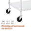 93cm H x 75cm W Utility Cart