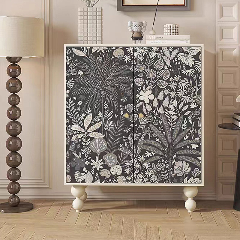 Armoire à chaussures européenne 20 pièces, Crème