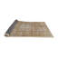 Tapis oriental en laine brun moyen-33633368