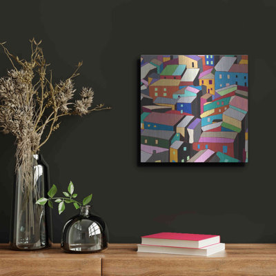 'Rooftops I' by Nikki Galapon, Metal Wall Art