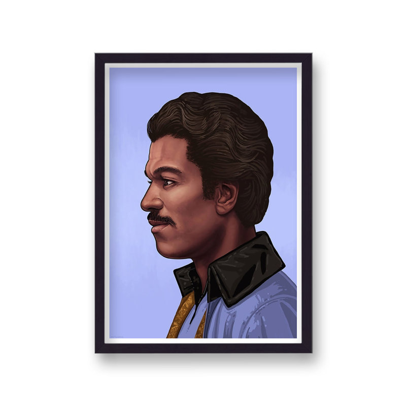 Lando Calrissian The Empire Strikes Back Reimagined Movie - Single Picture Frame Print