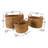 Charton 3 Piece Seagrass Basket Set