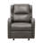 Faux Leather Upholstery Glider Reclining Chair 1Pc Living Room Furniture Comfort Seating Gentle Motion-114238137