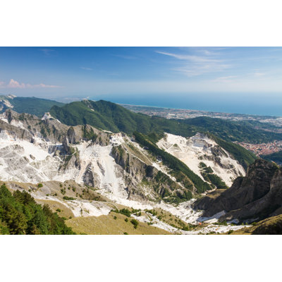 Carrare's Marble Quarries par Giuliano2022 - Photographie de toile tendue