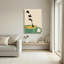 «Diving Cats Into Coffee Cup», ensemble de 1 reproduction d'art sur toile tendue-1998689417