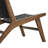 Saoirse Faux Leather Wood Accent Lounge Chair-100030977-100028712