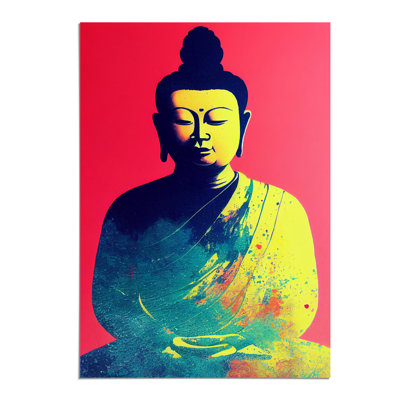 Buddha Splashed No.2 - Wall Art