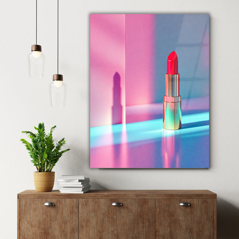 Art mural en verre trempé, 16" H x 12" W