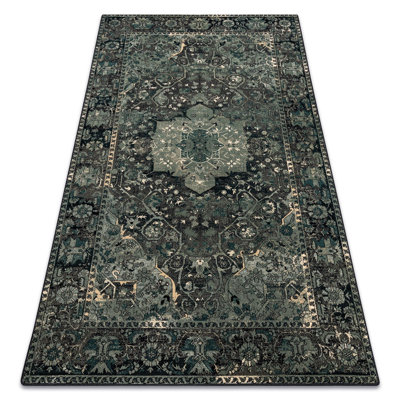 Raiden Oriental Wool Area Rug