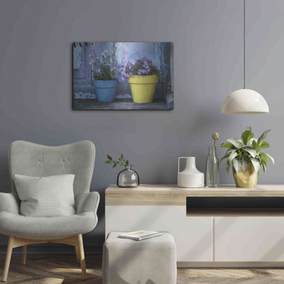 'She Shed Flowers' by Lori Deiter Metal Wall Art