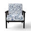 Chaise rembourrée Modern - Fauteuil bleu délavé-171299136