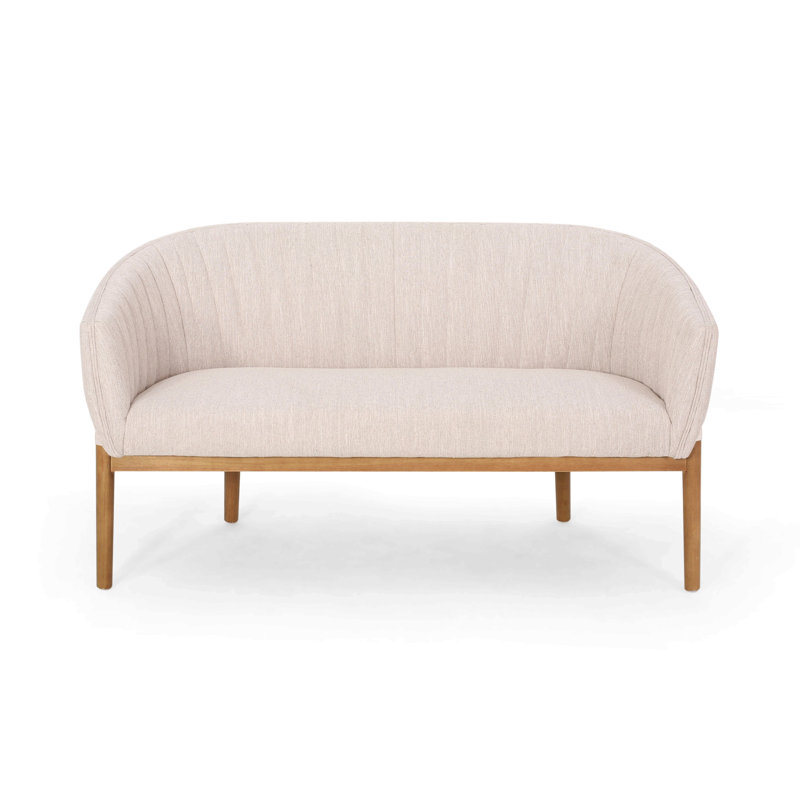 Causeuse pour salon de chambre à coucher, Beige