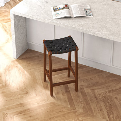 Winnetka Genuine Leather Counter and Bar Stool
