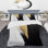 Ensemble de housse de couette en microfibre / polyester Minimal Joy