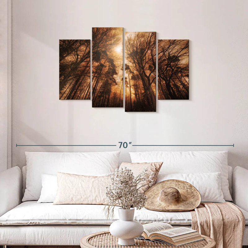 Alvord Forest Fire, 27" H x 43" W