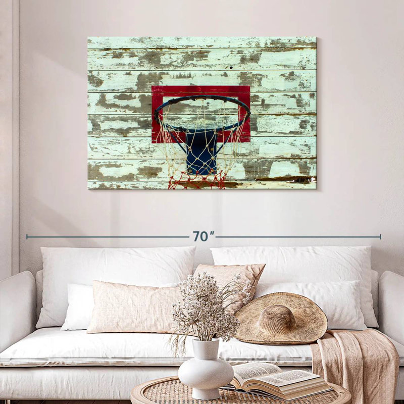 Panier de basketball Sirci, H 30 po x l 45 po