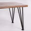 TABLE DE CAFÉ ZION INDUSTRIAL BOIS ET MÉTAL