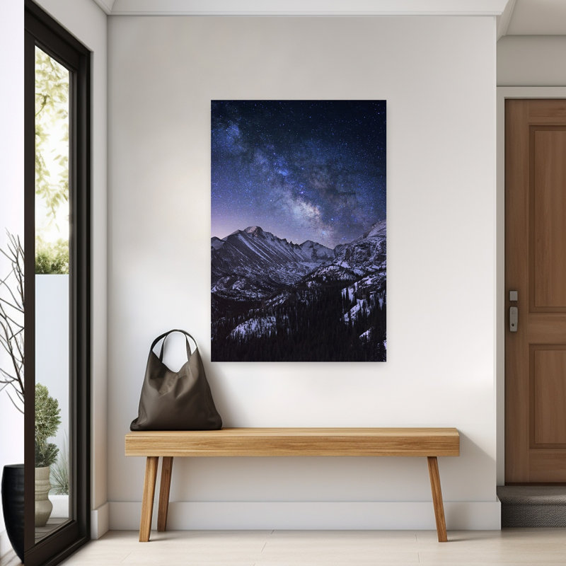 Art contemporain, paysage contemporain abstrait, art naturel, H 60 po x l 40 po