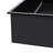 Rectangle Stainless Steel Recessed Shower Shelf With LED Light-108287931