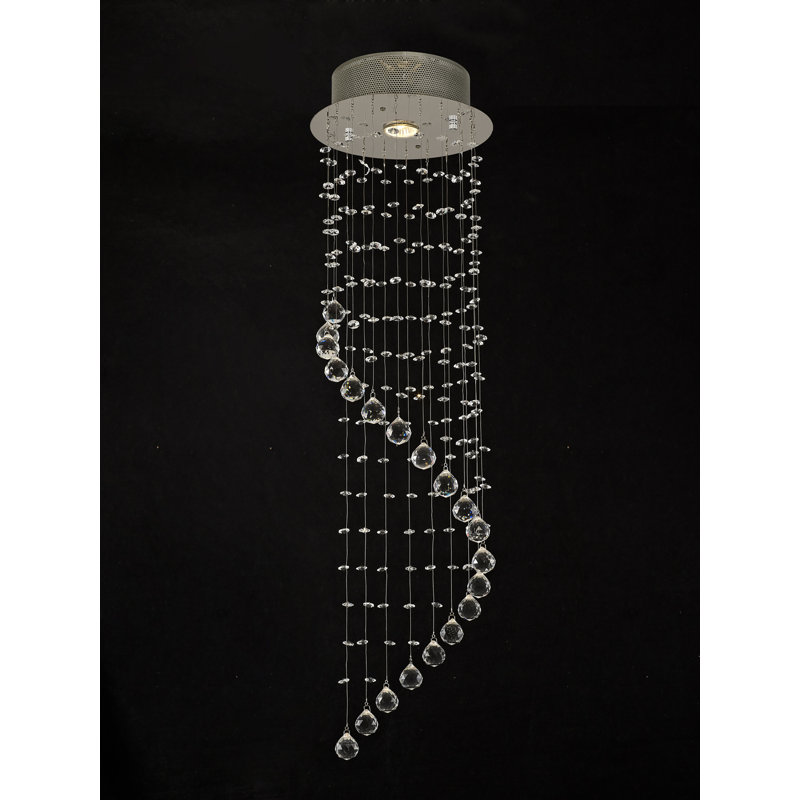 1 - Light Crystal Chandelier
