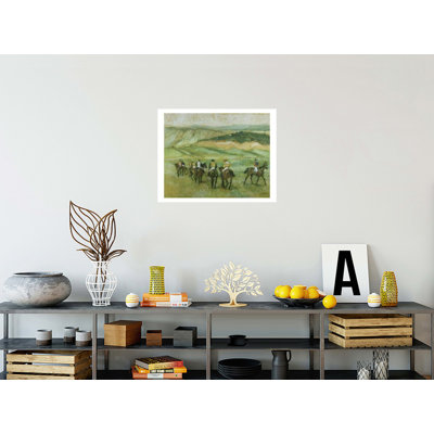 «Before the Race» par Edgar Degas - Impression sur giclée