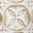 White Wood Intricately Carved Geometric Wall Decor Set of 2 16"W, 48"H