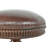 Summer-Louise Swivel Upholstered Counter Stool with Solid Wood Frame