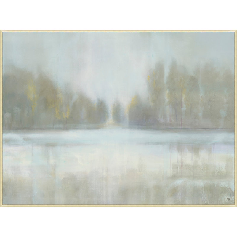 Shimmering Ponds Painting