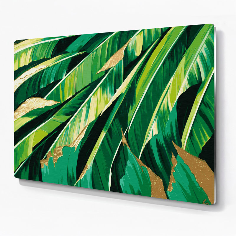 Art mural en métal hawaïen, H 16 po x l 20 po