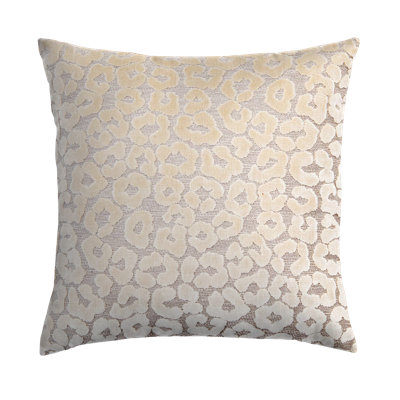 Animal Print Velvet Throw Pillow