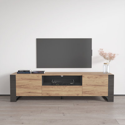 Meuble télé gris Woody