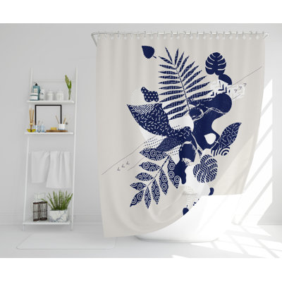 Jossa Polyester Shower Curtain