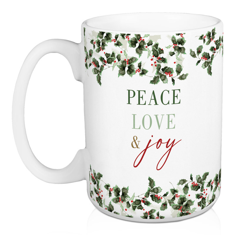 Tasse Peace Love and Joy