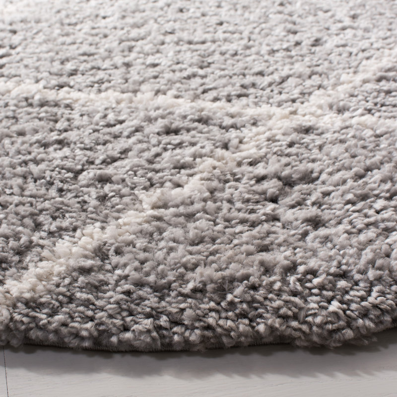 Narya Geometric Indoor Rug, Round 3'