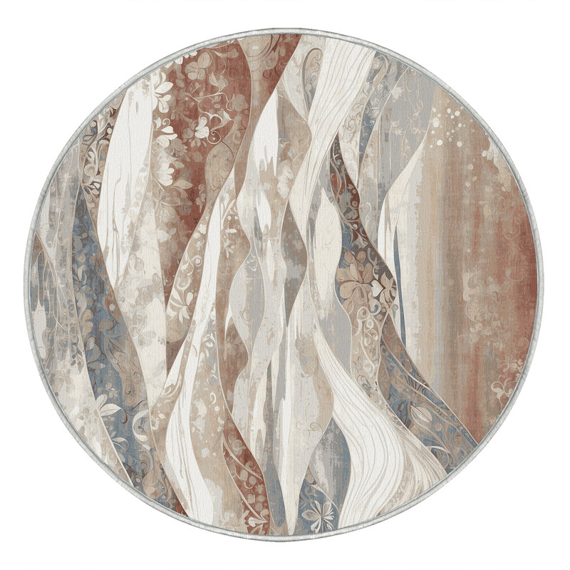 Tapis Tranquil Crest, Rond 3 pi