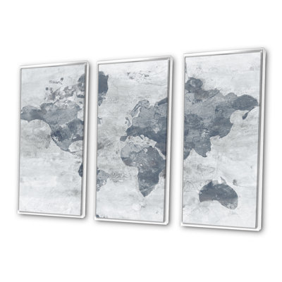 " Golden Grey World Neutral " 3 - Pieces