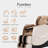Faux Leather Heated Massage Chair-1287427981
