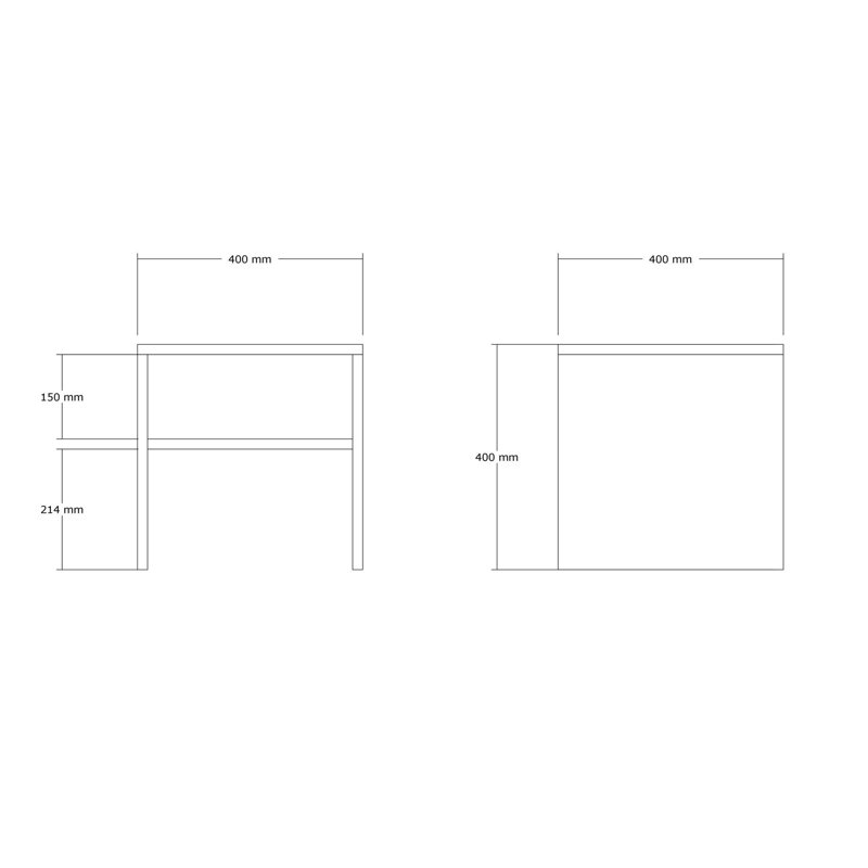 Siyan Side Table, Oak