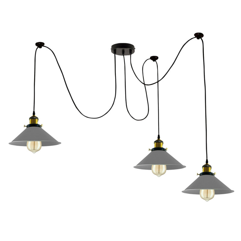 Romo 3 - Light Cluster Pendant, Grey