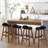 Counter Stool with Solid Wood Frame