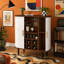 Armoire à vin cannelée avec portes coulissantes Century-129455588