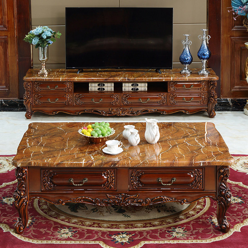 Table basse American, H 20,87 po x L 51,18 po x l 31,5 po
