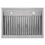 Hotte murale à conduit 30 pouces Kostch en acier inoxydable, puissance d'aspiration de 600 pi³ / min avec commande à écran tactile, filtres amovibles et lumières DEL-124628306-134824375