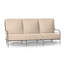 Carmel 77" Wide Outdoor Patio Sofa with Cushions-63361304-97429218