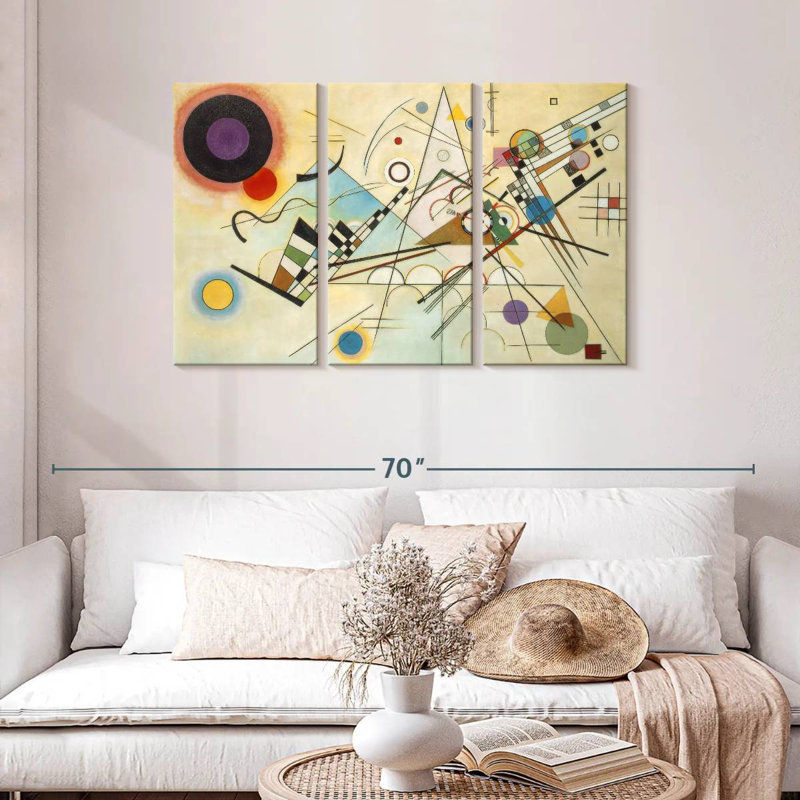 Avery Composition VIII, 28" H x 45" W