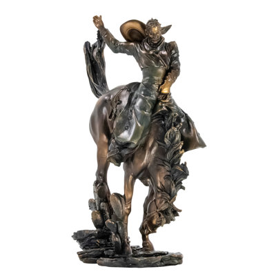 Wild West Bronco Buster Figurine